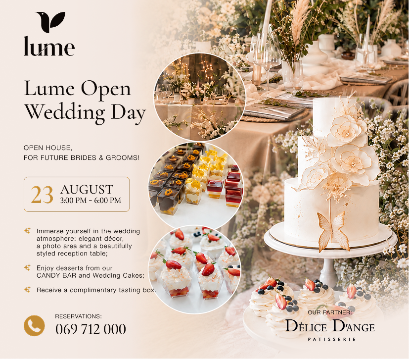 Open house, for future Brides&Grooms